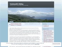 Tablet Screenshot of oracleworld.wordpress.com