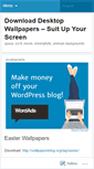 Mobile Screenshot of desktopwallpaperdownload.wordpress.com