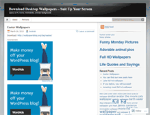 Tablet Screenshot of desktopwallpaperdownload.wordpress.com