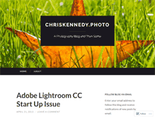 Tablet Screenshot of ckphotoonline.wordpress.com