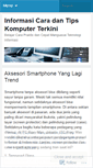 Mobile Screenshot of komputertrik.wordpress.com