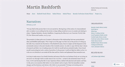 Desktop Screenshot of bashforth.wordpress.com