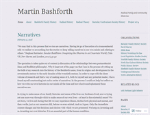 Tablet Screenshot of bashforth.wordpress.com