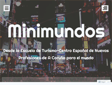 Tablet Screenshot of minimundos.wordpress.com