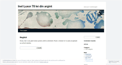 Desktop Screenshot of inelluxor.wordpress.com