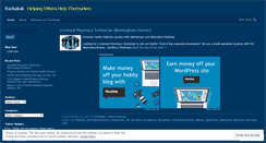 Desktop Screenshot of frackakak.wordpress.com
