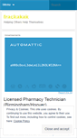 Mobile Screenshot of frackakak.wordpress.com