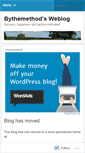 Mobile Screenshot of bythemethod.wordpress.com