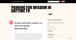 Desktop Screenshot of daytvpanner.wordpress.com