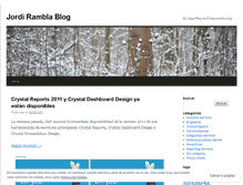 Tablet Screenshot of jordirambla.wordpress.com