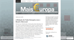 Desktop Screenshot of maiseuropa.wordpress.com