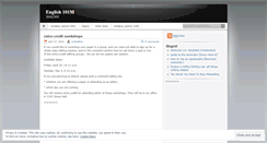 Desktop Screenshot of english101m.wordpress.com