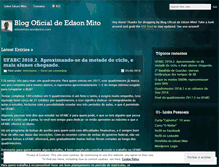 Tablet Screenshot of edsonmito.wordpress.com