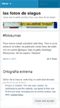 Mobile Screenshot of elagus.wordpress.com