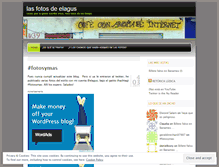 Tablet Screenshot of elagus.wordpress.com