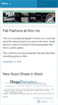 Mobile Screenshot of mixxinc.wordpress.com