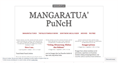 Desktop Screenshot of mangaratua.wordpress.com