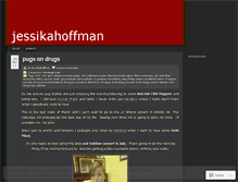 Tablet Screenshot of jessikahoffman.wordpress.com