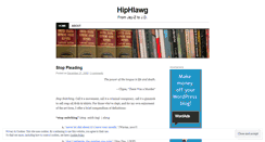Desktop Screenshot of hiphlawp.wordpress.com