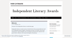 Desktop Screenshot of indielitawards.wordpress.com