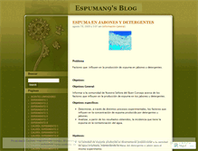 Tablet Screenshot of espuman9.wordpress.com