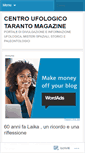 Mobile Screenshot of centroufologicotaranto.wordpress.com