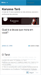 Mobile Screenshot of karussatarot.wordpress.com