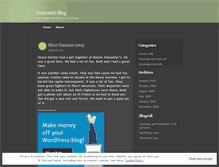 Tablet Screenshot of guntram.wordpress.com