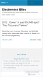 Mobile Screenshot of electroness.wordpress.com