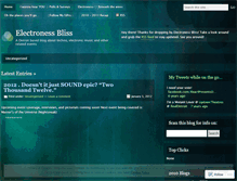 Tablet Screenshot of electroness.wordpress.com