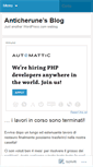 Mobile Screenshot of anticherune.wordpress.com