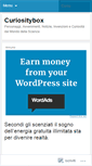Mobile Screenshot of curiositybox.wordpress.com