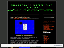 Tablet Screenshot of gratis4all.wordpress.com