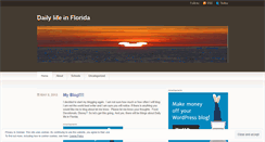 Desktop Screenshot of livinginflorida.wordpress.com