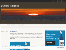 Tablet Screenshot of livinginflorida.wordpress.com