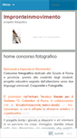 Mobile Screenshot of impronteinmovimento.wordpress.com