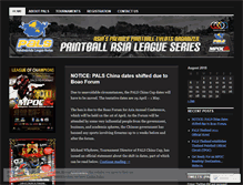 Tablet Screenshot of palseries.wordpress.com