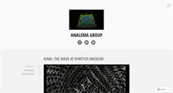 Desktop Screenshot of analemagroup.wordpress.com