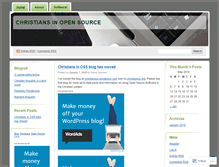 Tablet Screenshot of christianoss.wordpress.com