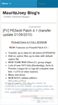Mobile Screenshot of mauritzjoey.wordpress.com