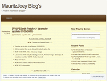 Tablet Screenshot of mauritzjoey.wordpress.com