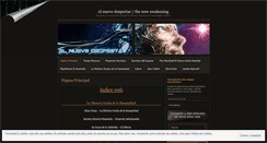 Desktop Screenshot of elnuevodespertar.wordpress.com