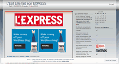 Desktop Screenshot of esjexpress.wordpress.com