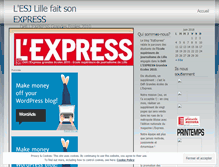 Tablet Screenshot of esjexpress.wordpress.com