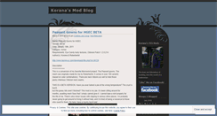 Desktop Screenshot of korana.wordpress.com