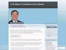 Tablet Screenshot of inhisdefense.wordpress.com