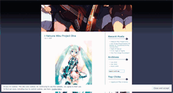 Desktop Screenshot of nagatoyuki.wordpress.com