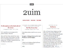 Tablet Screenshot of 2uim.wordpress.com
