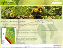 Tablet Screenshot of natureofthehills.wordpress.com