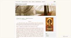 Desktop Screenshot of biblioteca2008.wordpress.com